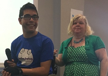 Simon and Angie at MindMate