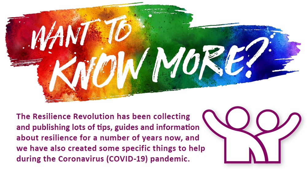Text and image asking if you want to know more - Resilience Framework And Covid 19 Blackpool